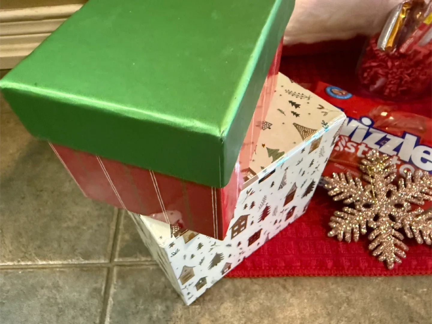 Christmas Gift Bag with Twizzlers & More #Cleanout image indicator(6)