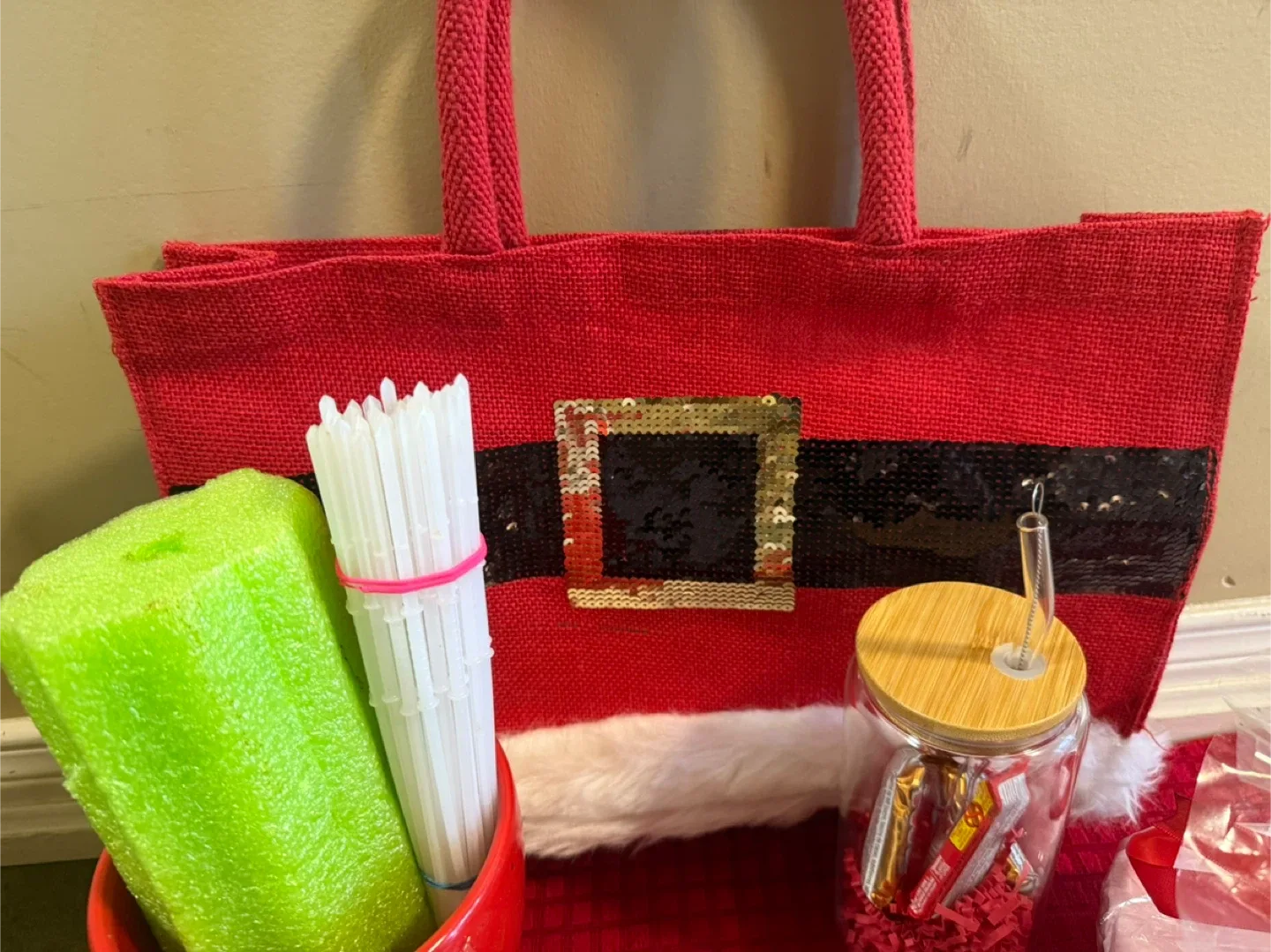 Christmas Gift Bag with Twizzlers & More #Cleanout image indicator(5)