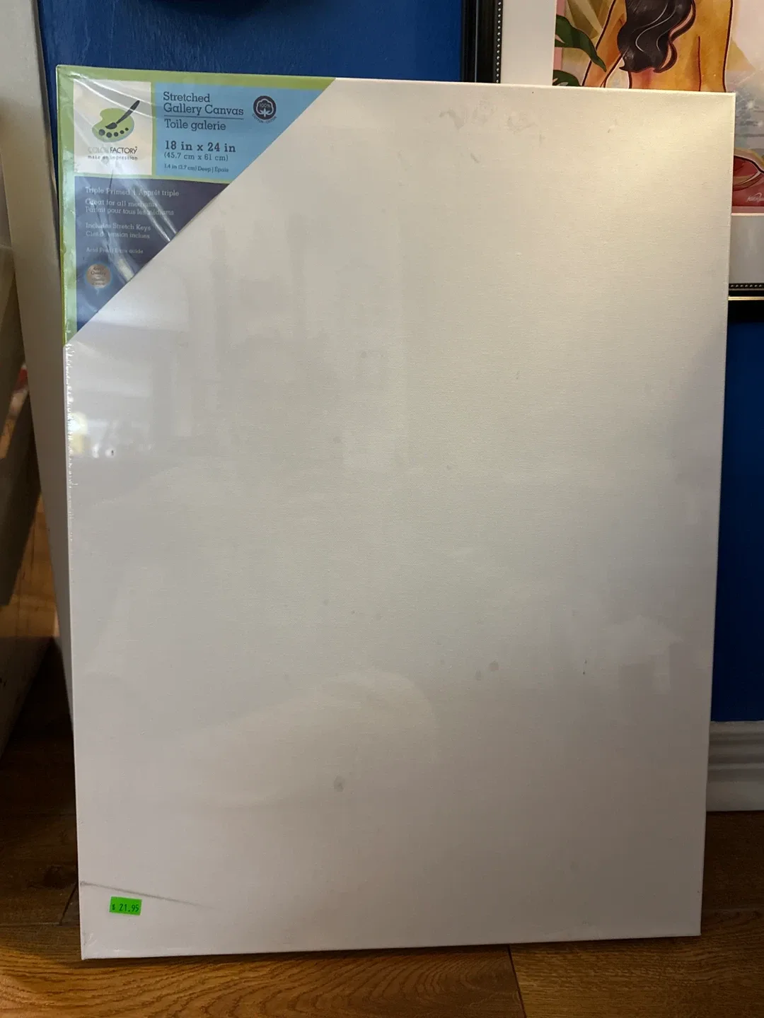 Artist's Loft Gallery Canvas 18x24 in New