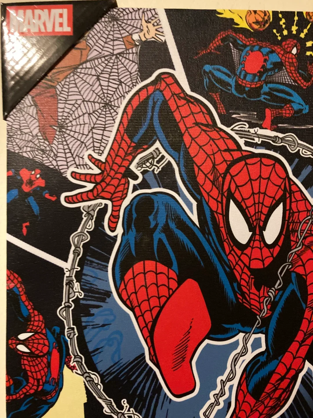 Marvel Spider-Man Pop Creations Canvas Wall Art image indicator(6)
