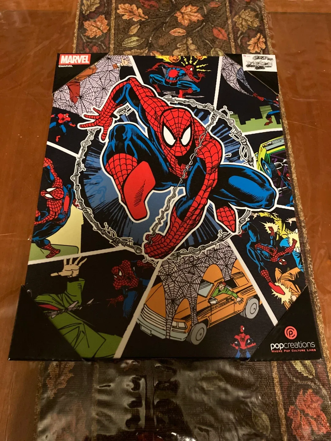 Marvel Spider-Man Pop Creations Canvas Wall Art