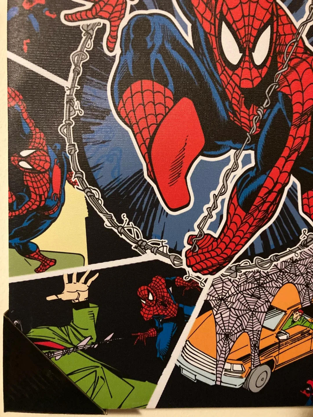 Marvel Spider-Man Pop Creations Canvas Wall Art image indicator(5)