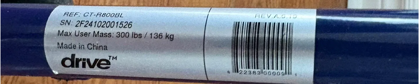 Drive Walker with Floral Bag image indicator(8)