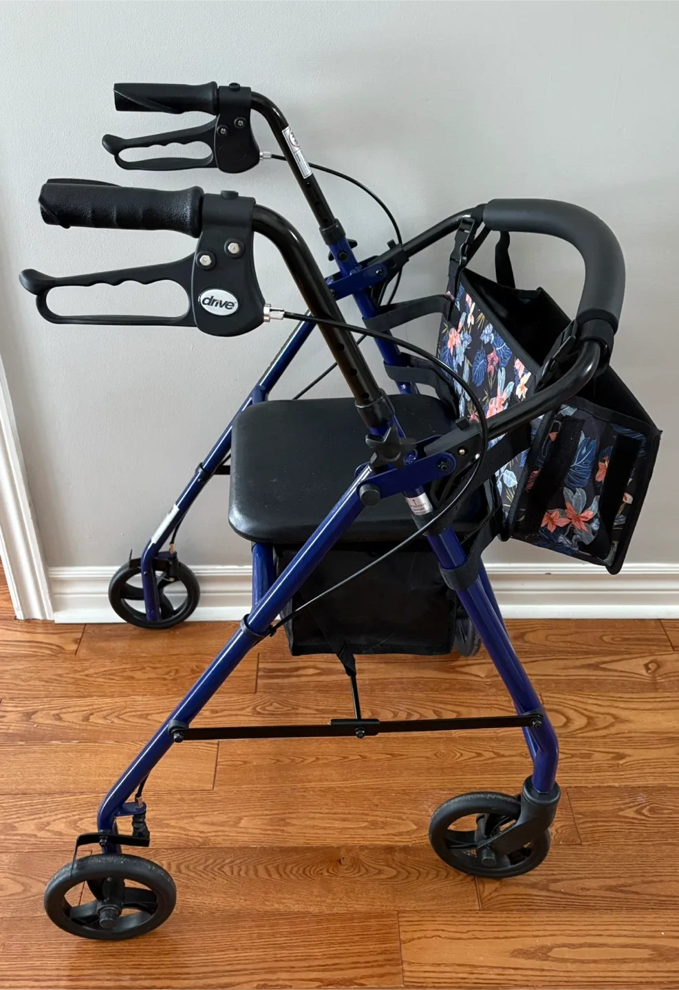 Drive Walker with Floral Bag image indicator(9)