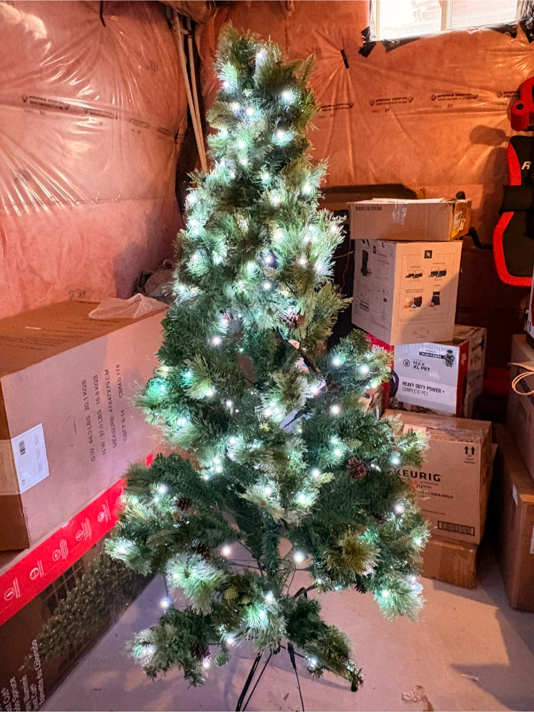 Christmas Tree with RGB Lights and remote control - photo 3