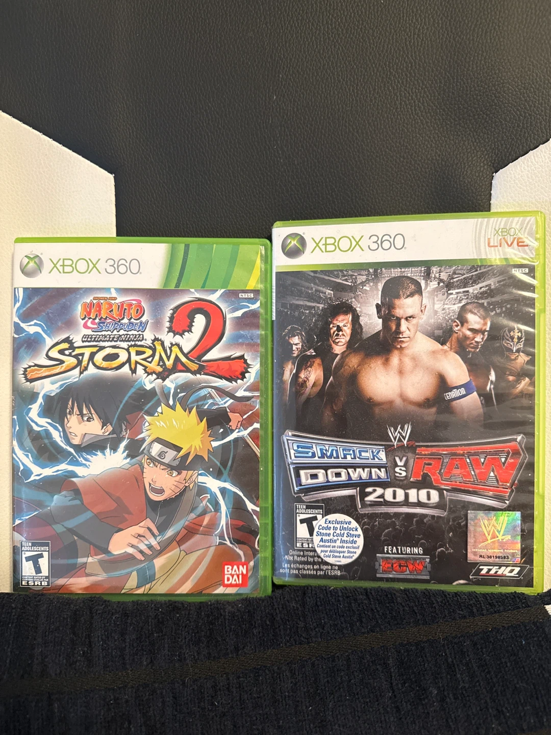 Xbox 360 Games: Naruto & WWE