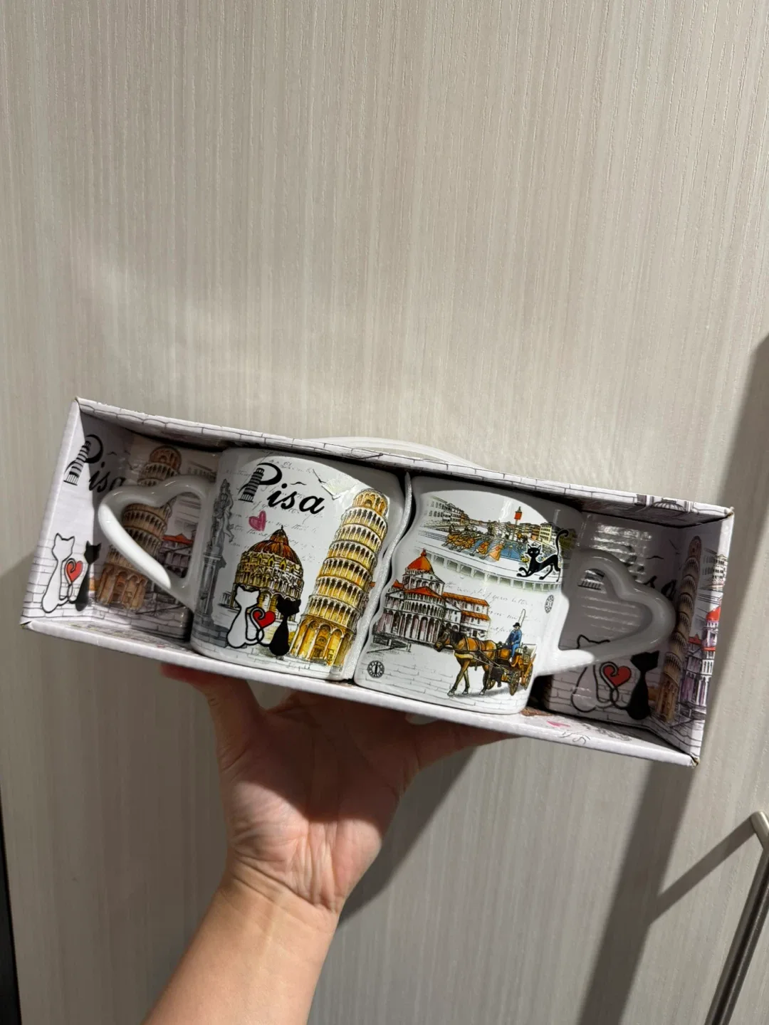 Pisa Mug Set - New in Box