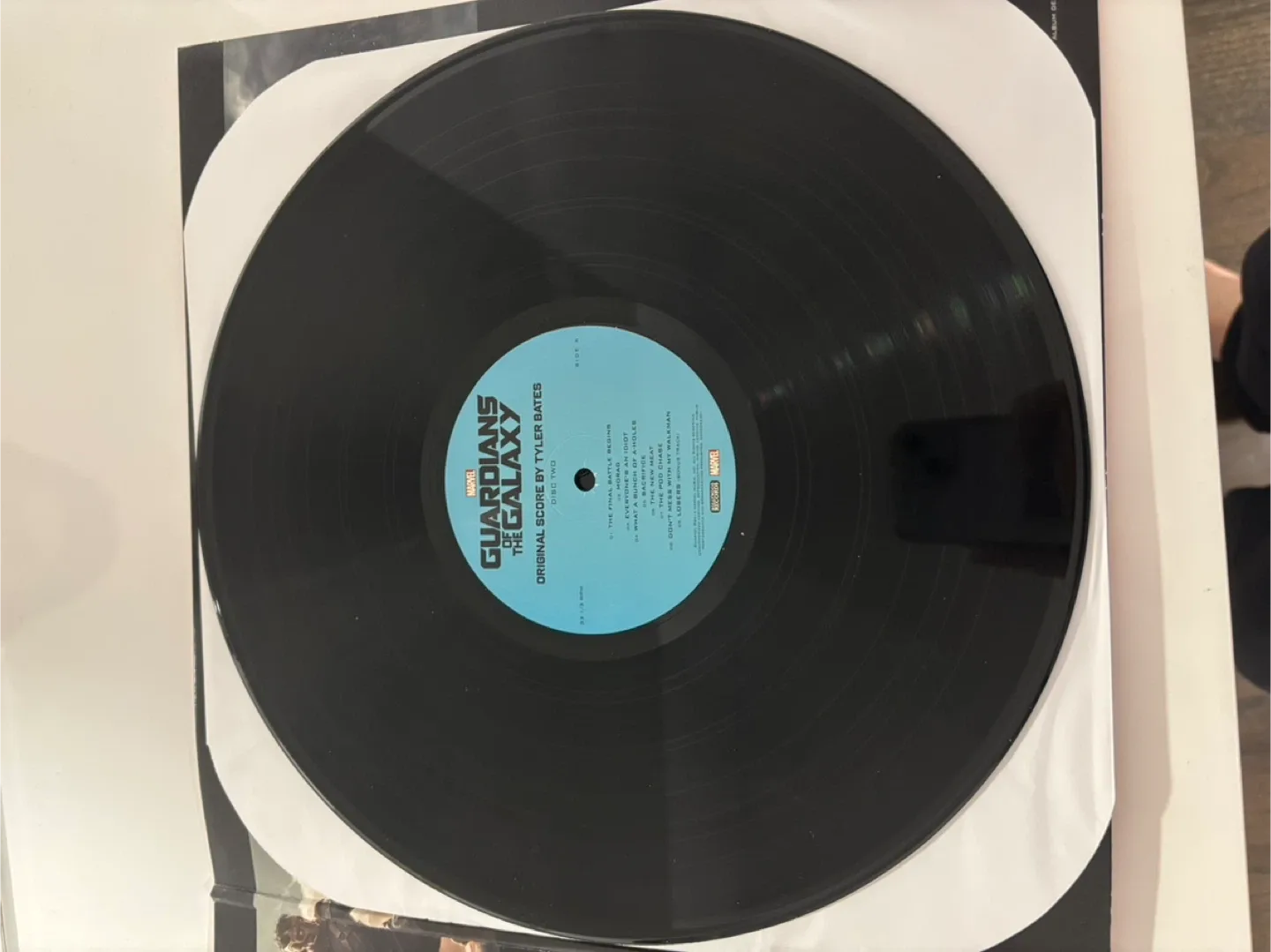 Crosley Record Player (Portable) & 1 Vinyl Record image indicator(10)