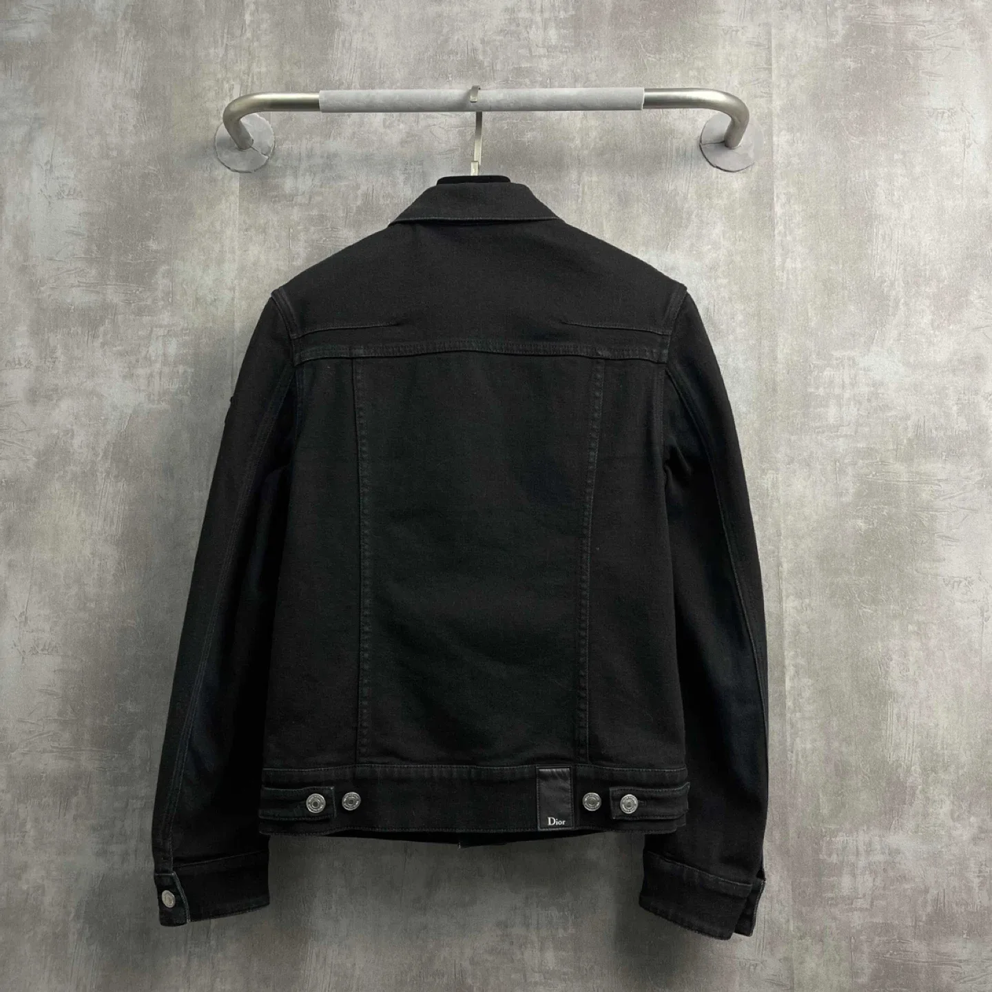 Authentic Dior Black Denim Jacket image indicator(4)