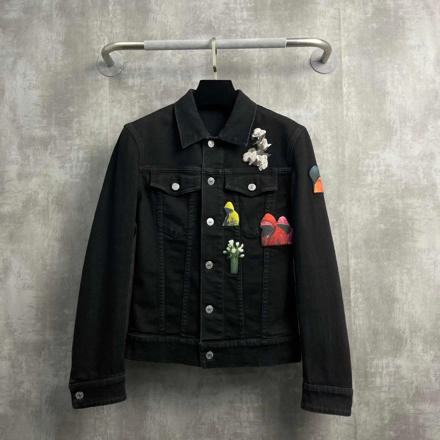 Authentic Dior Black Denim Jacket