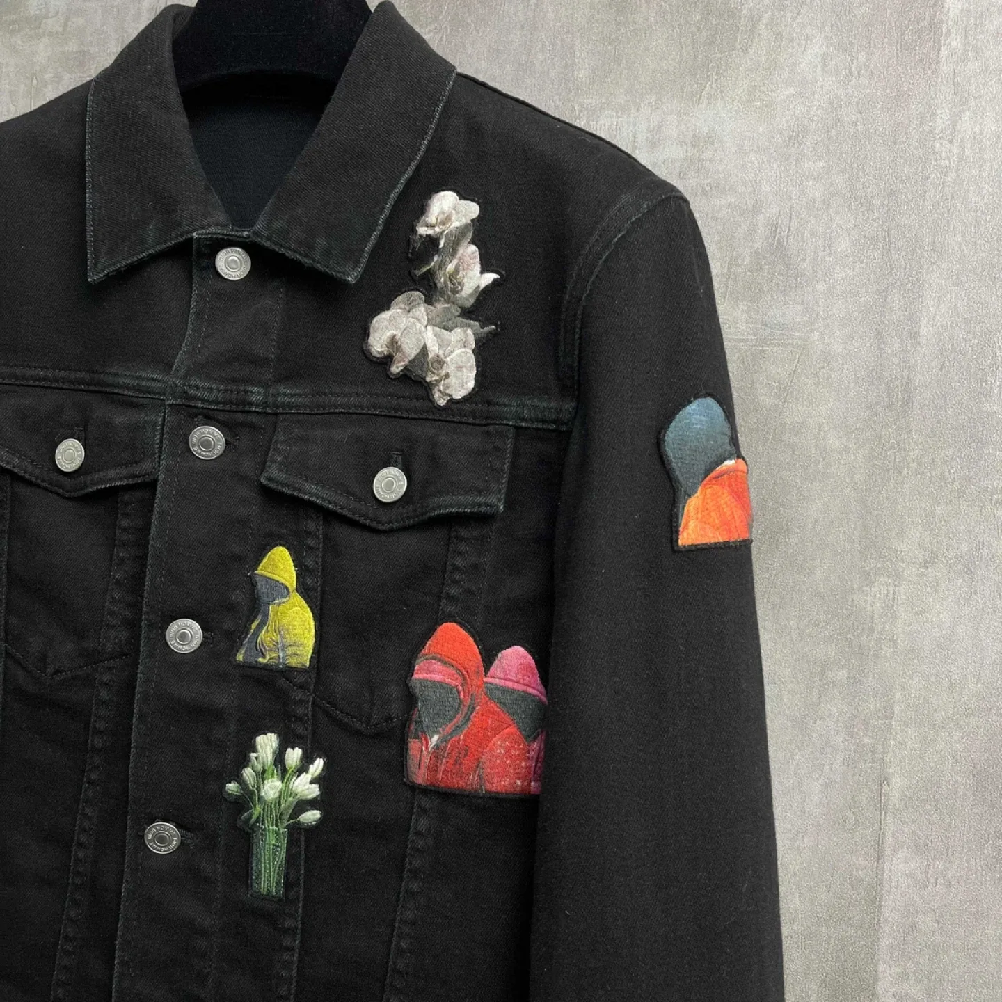 Authentic Dior Black Denim Jacket image indicator(2)