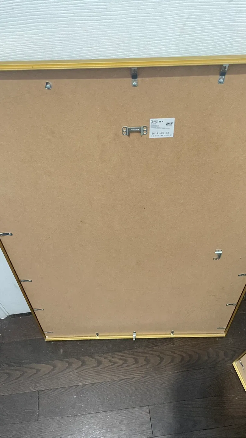 2 IKEA LÖVIKEN Large Frames with Abstract Prints – $ 30 for both image indicator(5)