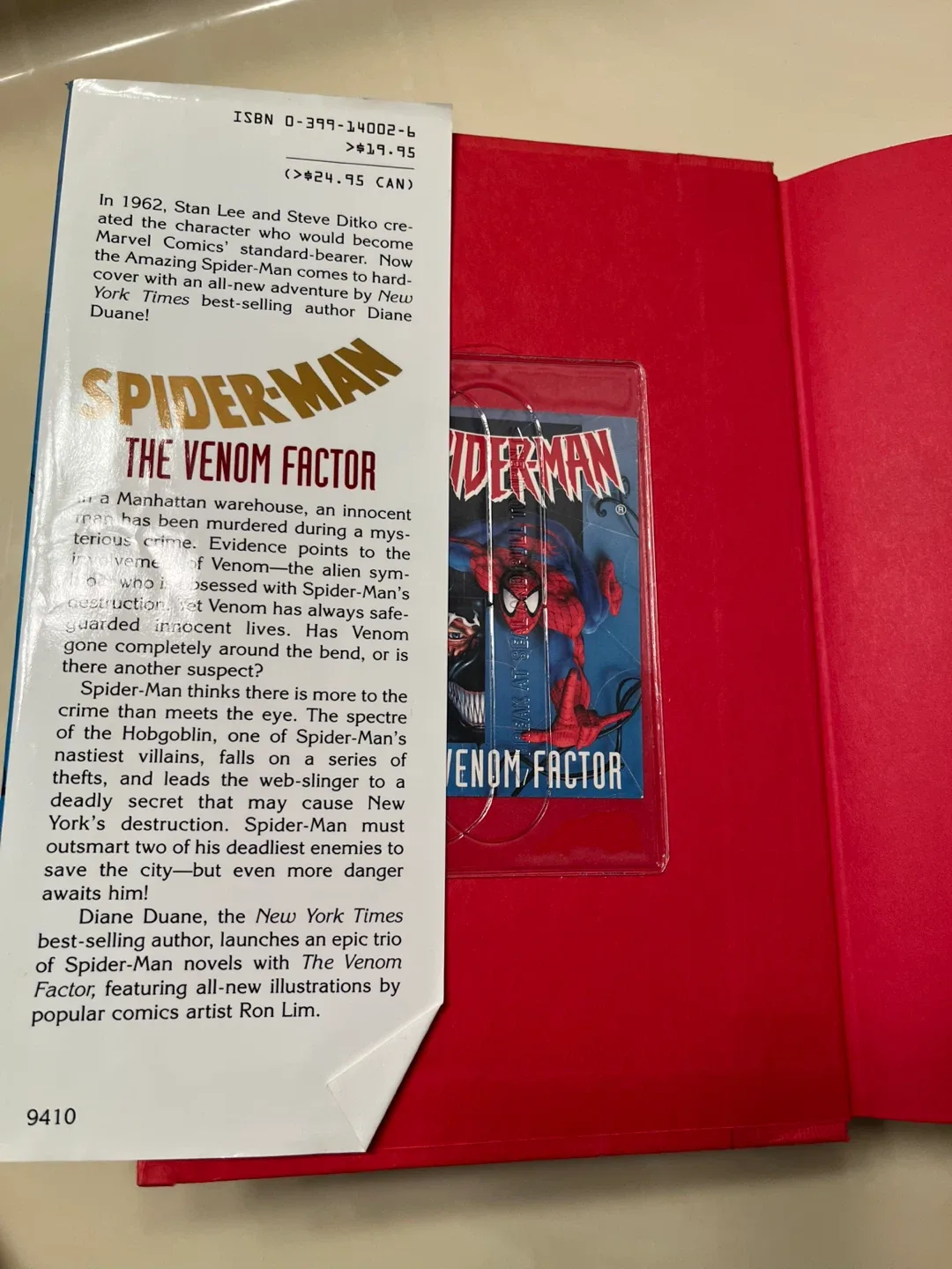 Spider-Man The Venom Factor Hardcover Book image indicator(5)