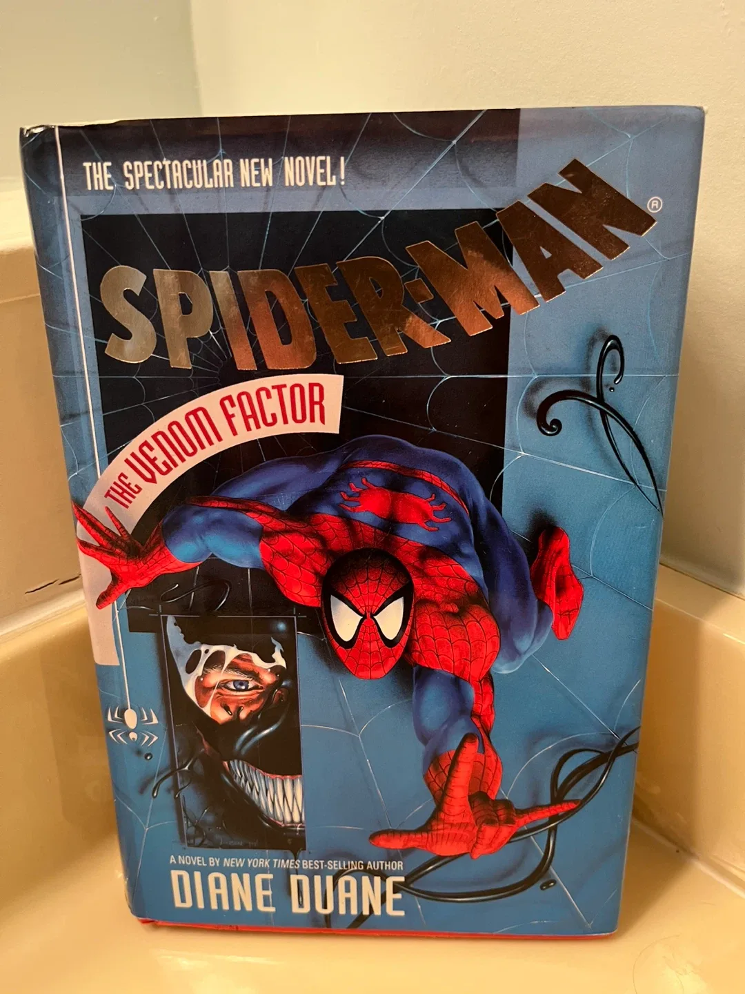Spider-Man The Venom Factor Hardcover Book