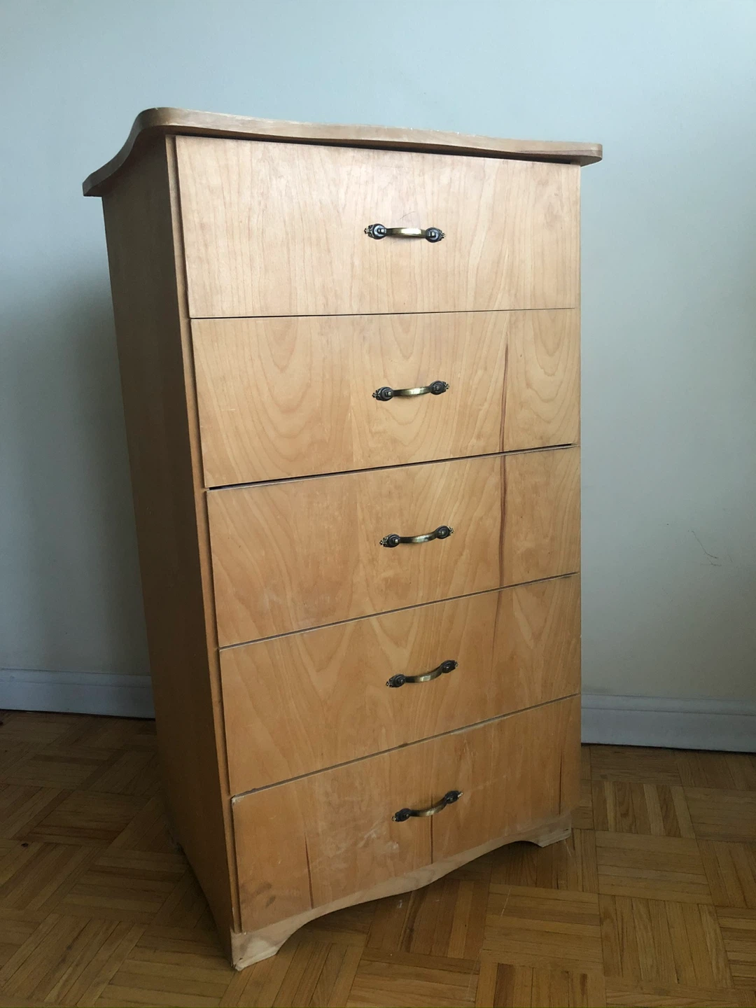 Solid Birch 5-Drawer Dresser - photo 2