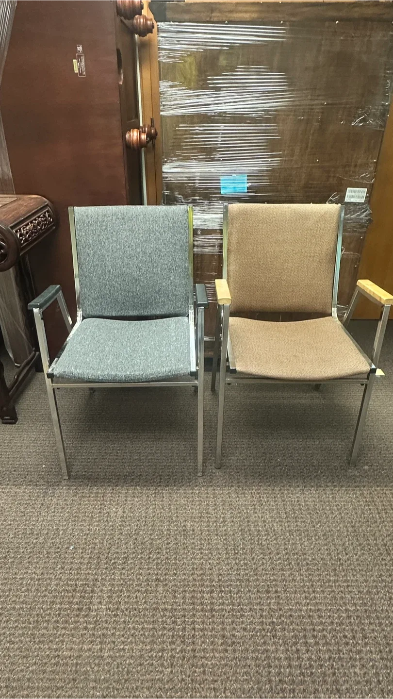 Office Chairs - Grey and Beige