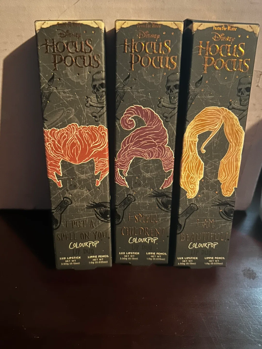 ColourPop Disney Hocus Pocus Lux Lipstick & Liner Set