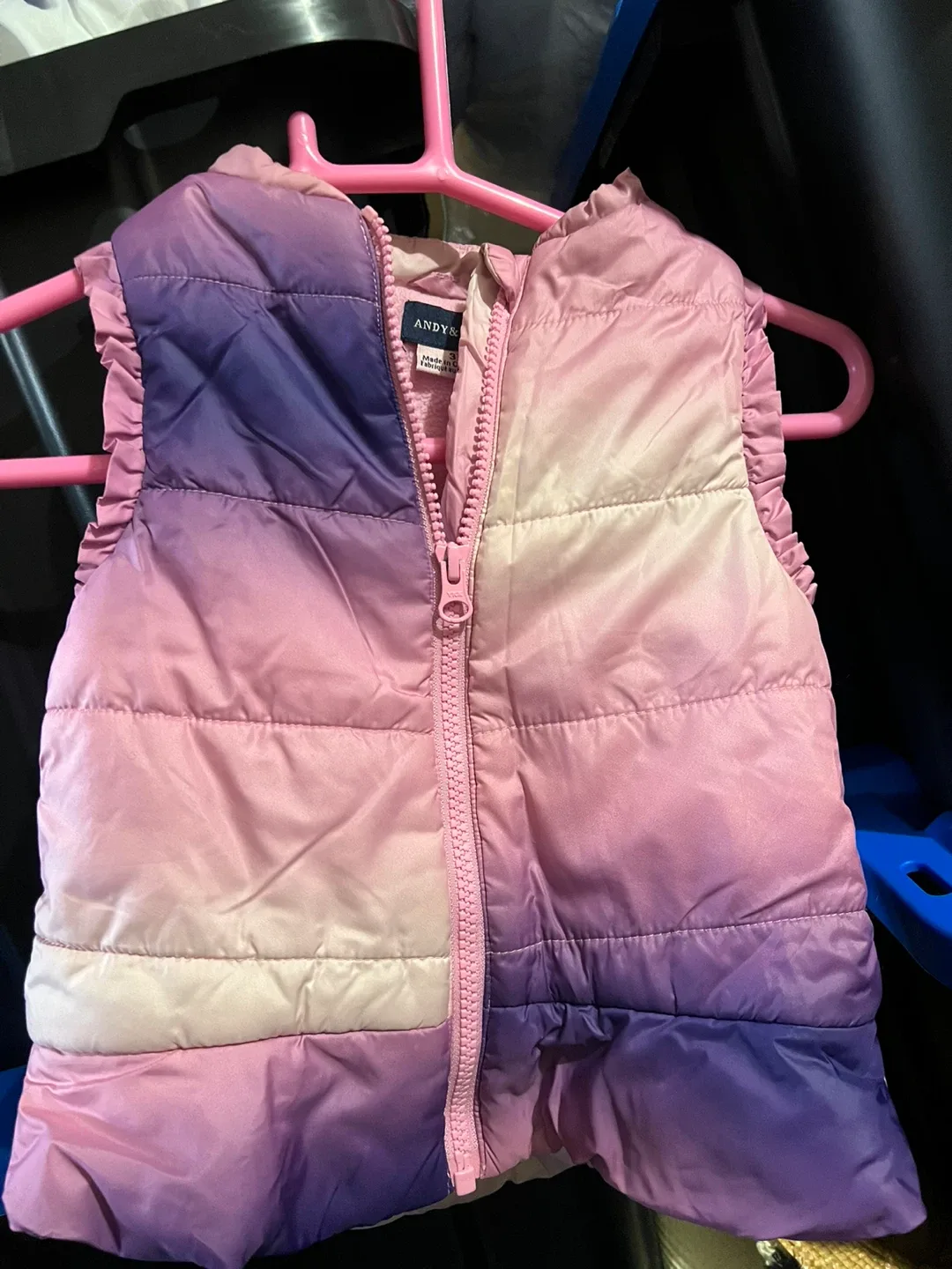 Andy & Evan's Puffer Vest - Size 3T