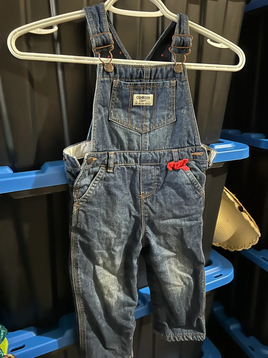 OshKosh B'gosh Denim Overalls - 24M