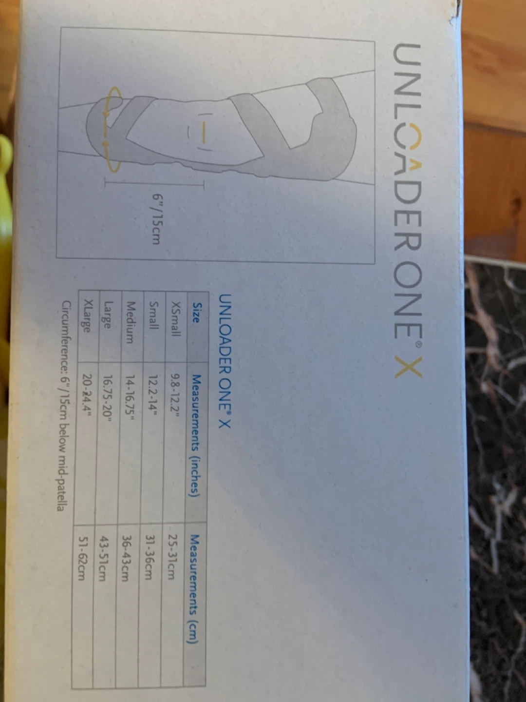 Össur Unloader One X Knee Brace, Size medium - photo 3