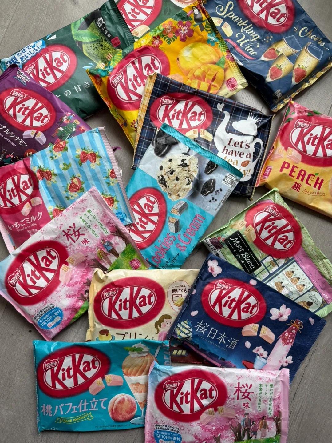 Assorted Japanese KitKats Bag