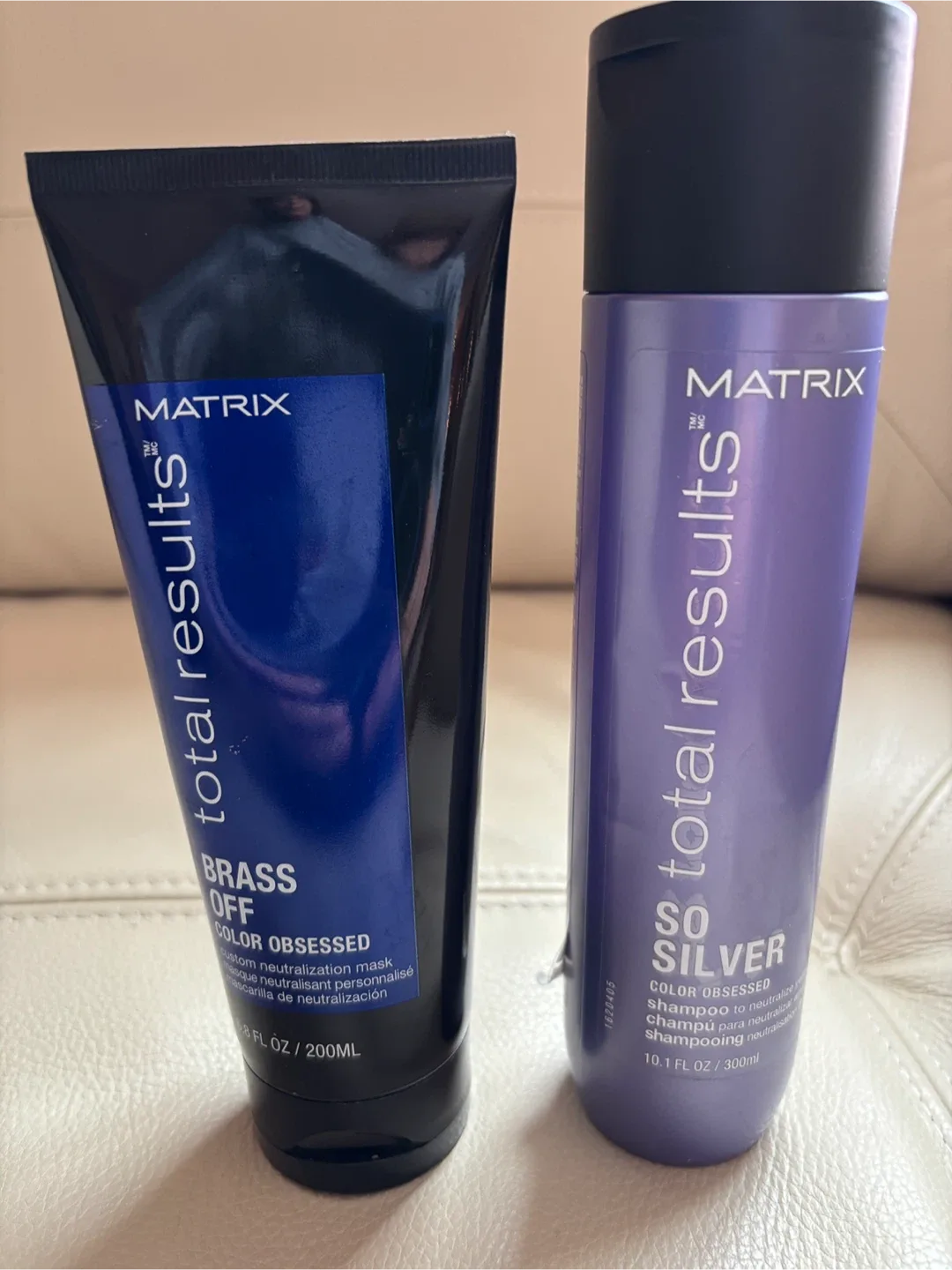 #Cleanout# Matrix Total Results Brass Off & So Silver Set