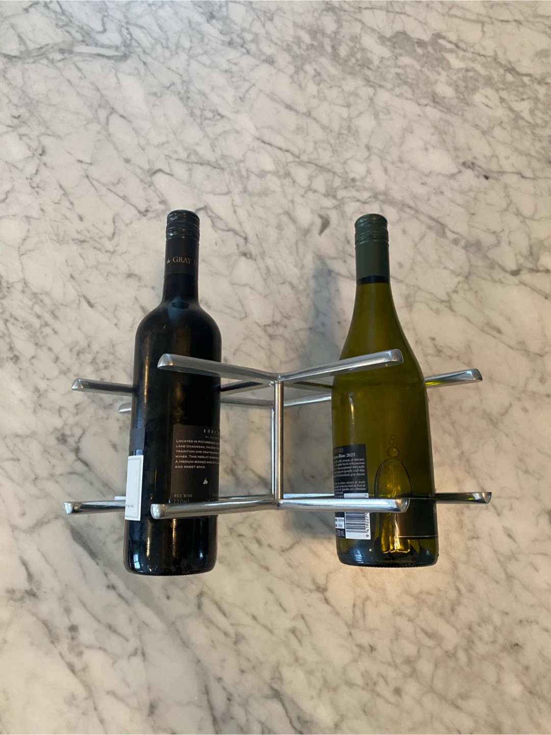 Modern Metal Wine Rack - photo 3