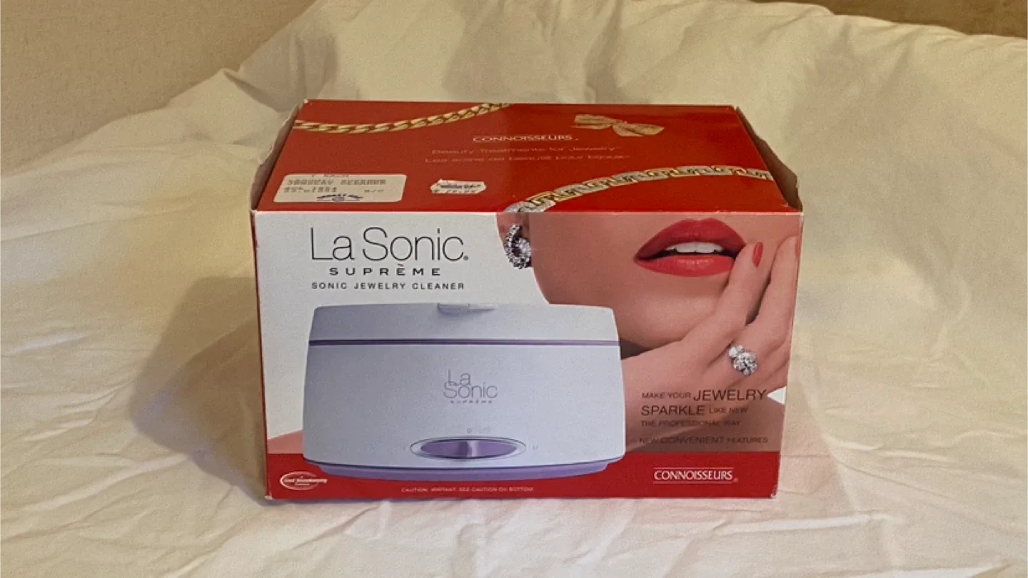 La Sonic Supreme Sonic Jewelry Cleaner #cleanout