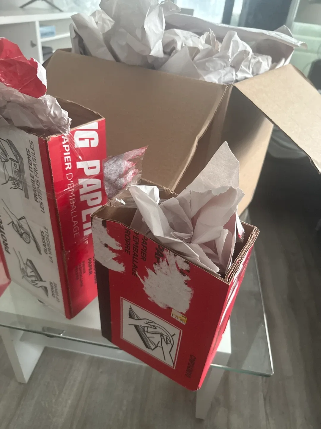 Paper packing sheets, free image indicator(2)