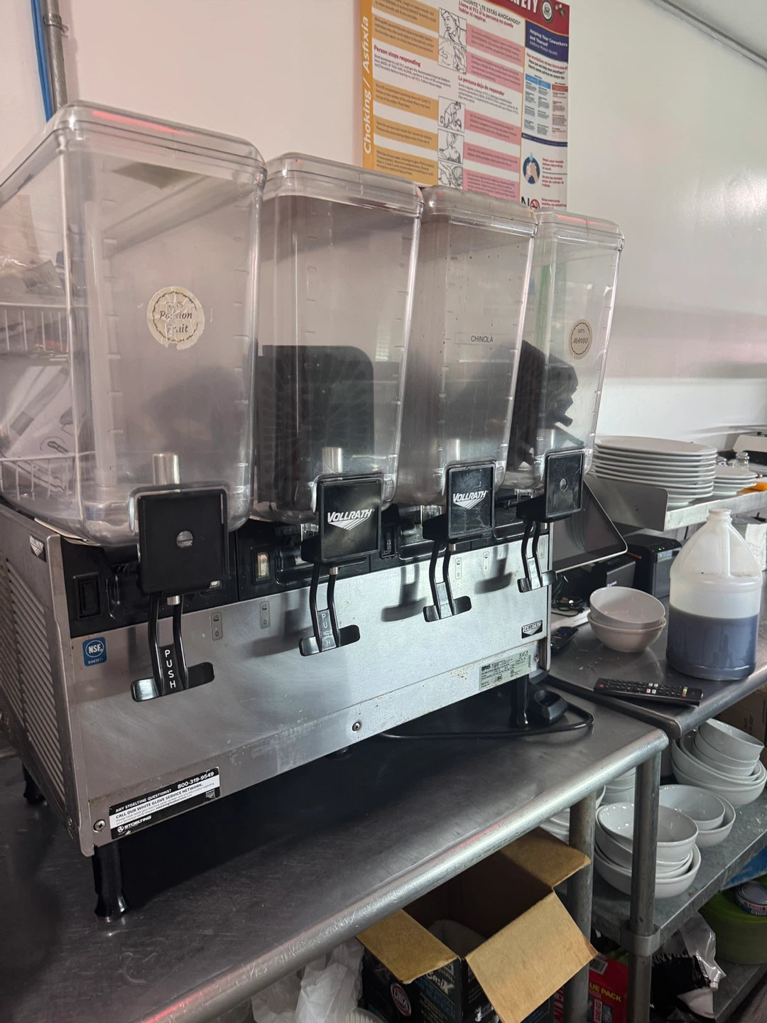 Vollrath Triple Beverage Dispenser