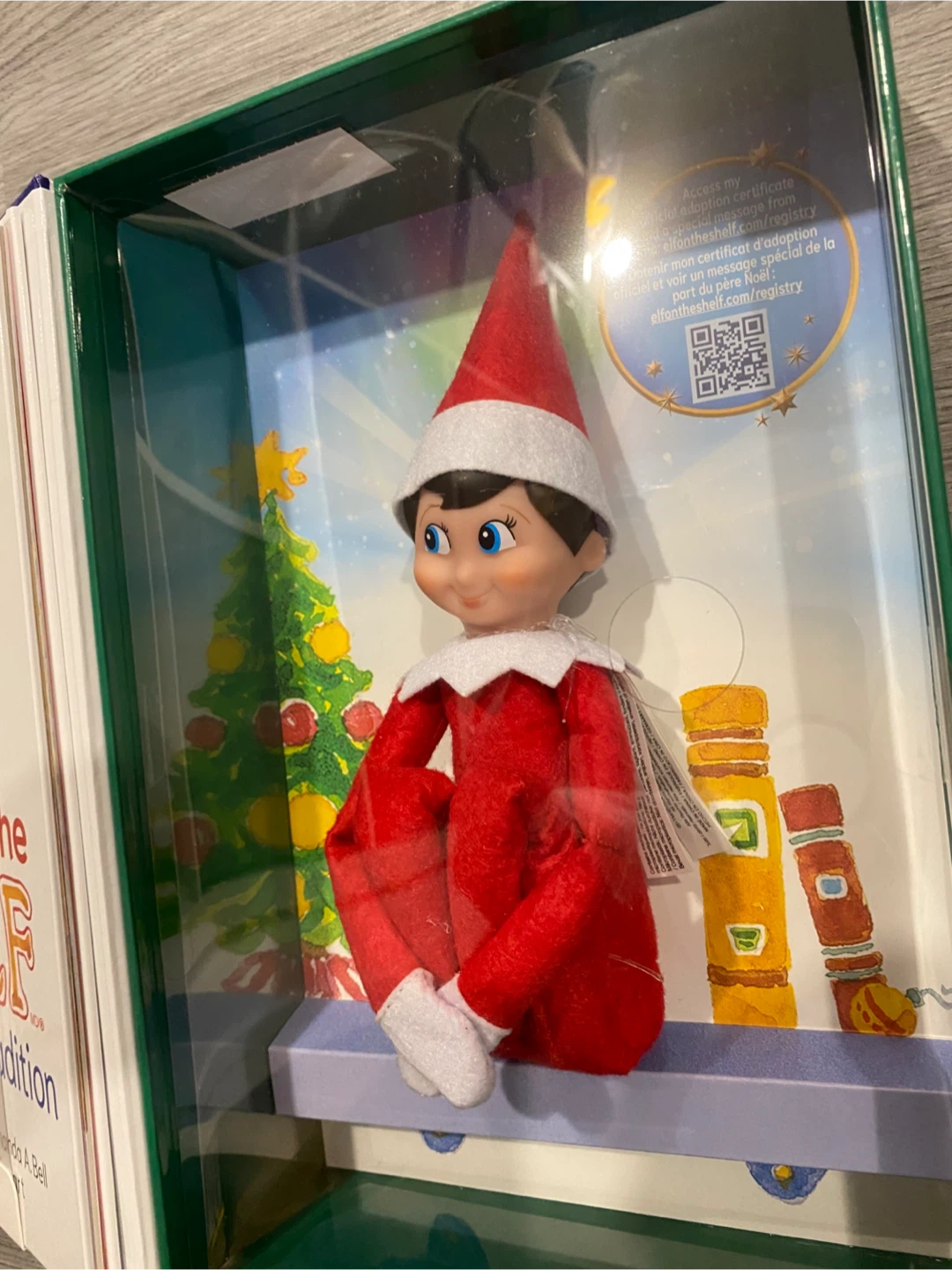 Original Elf on Shelf doll with packaging and story book - photo 4