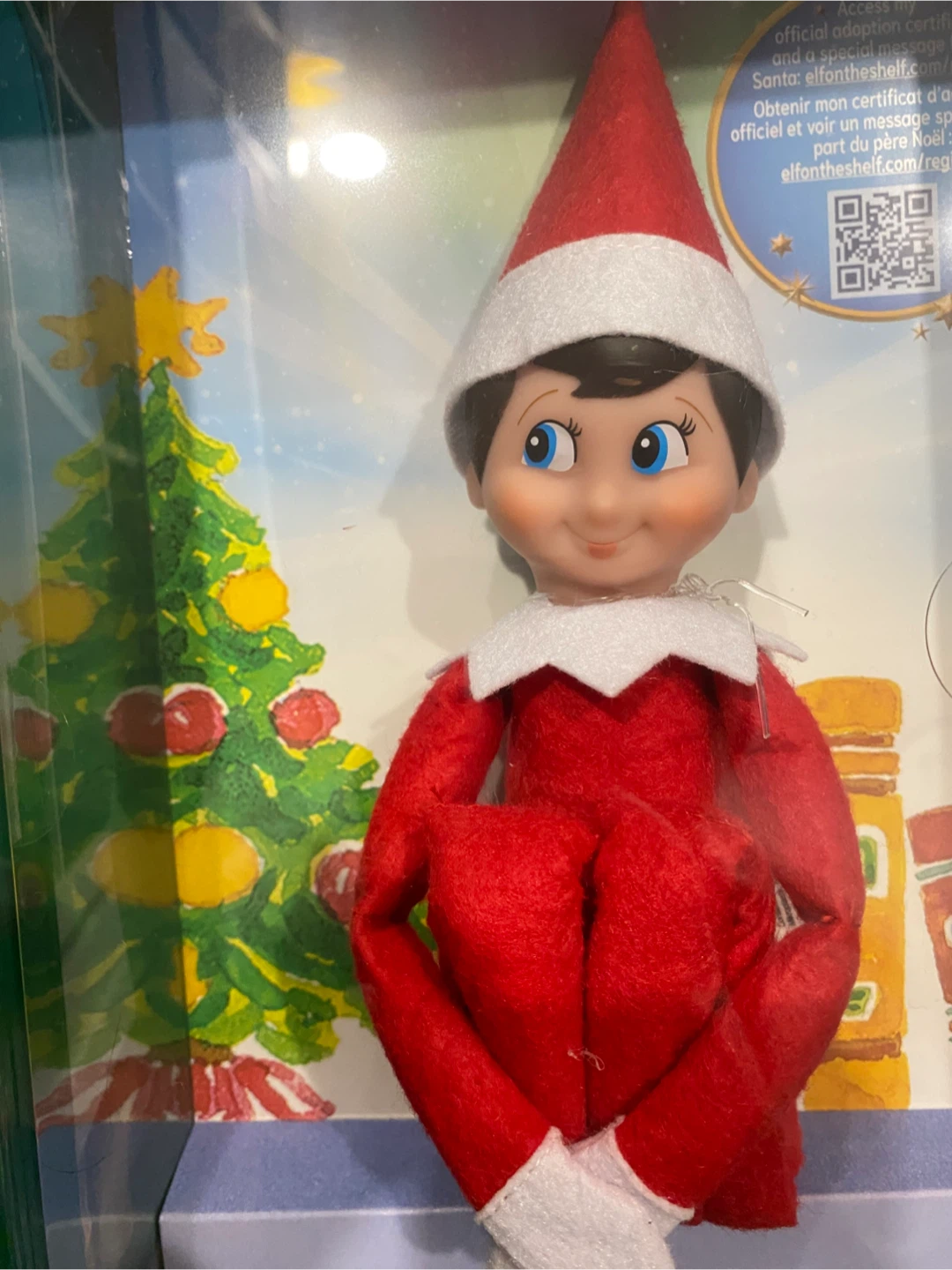 Original Elf on Shelf doll with packaging and story book - photo 5