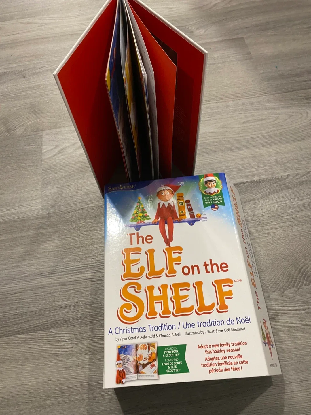 Original Elf on Shelf doll with packaging and story book image indicator(10)