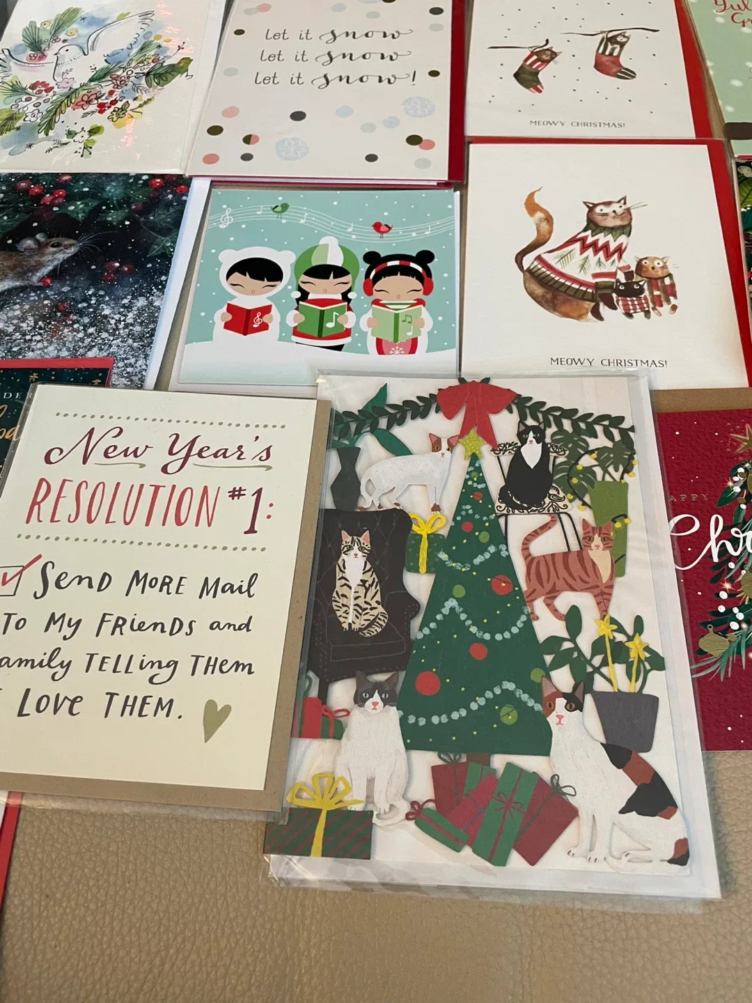 Christmas Greeting Card Bundle of 15 NEW image indicator(2)