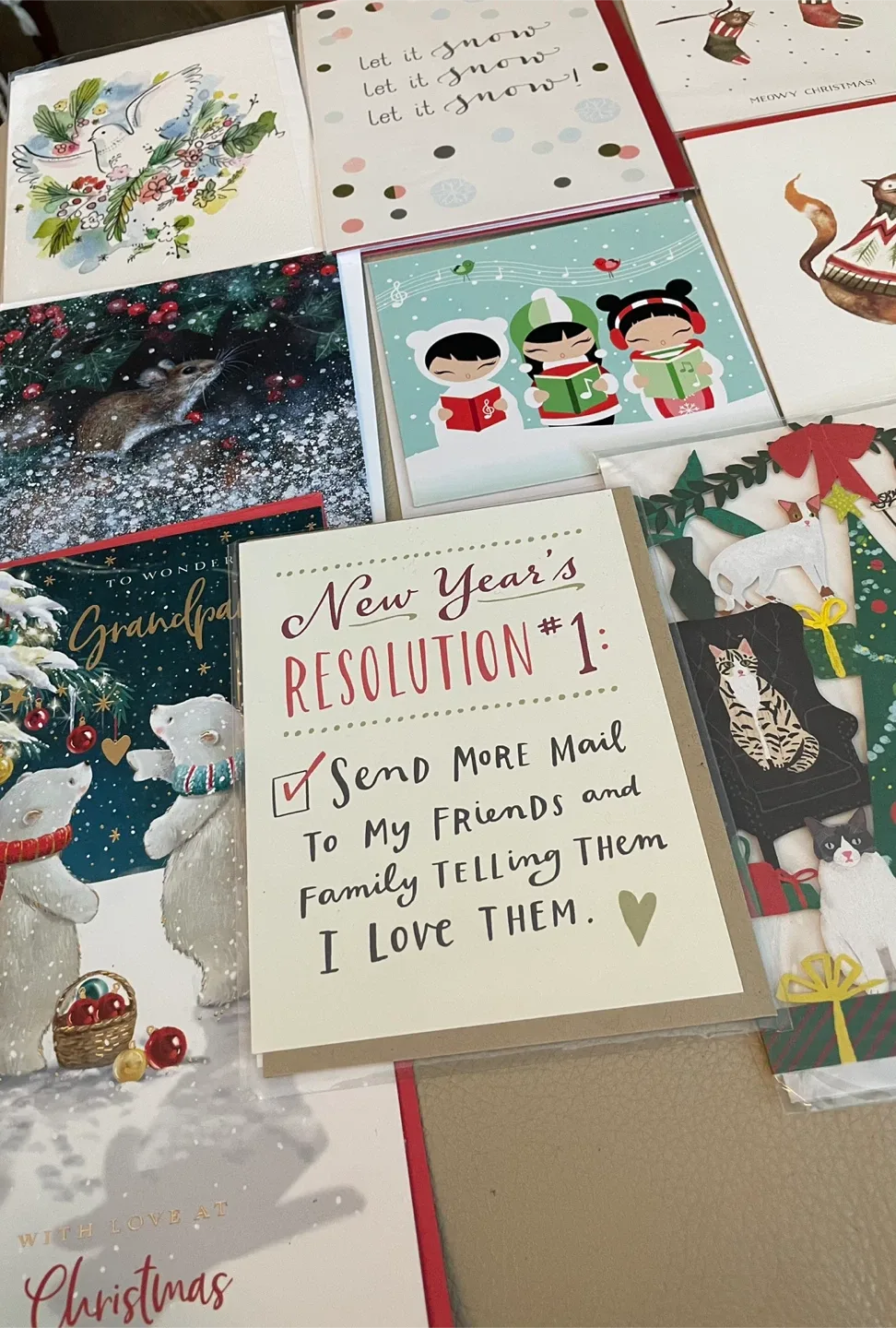 Christmas Greeting Card Bundle of 15 NEW image indicator(4)