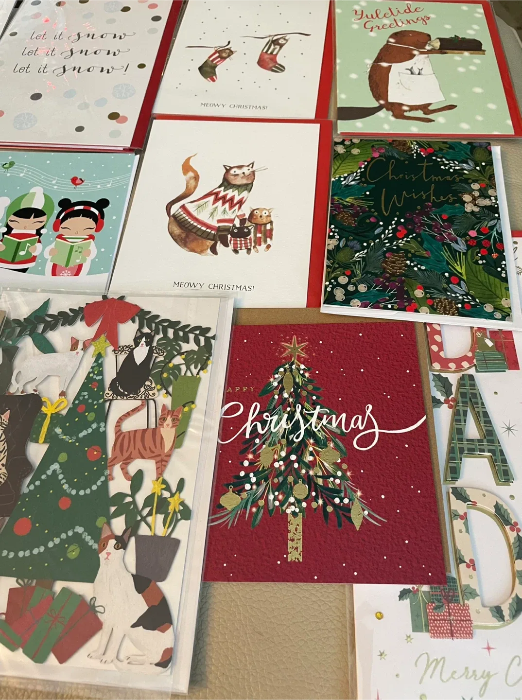 Christmas Greeting Card Bundle of 15 NEW image indicator(3)