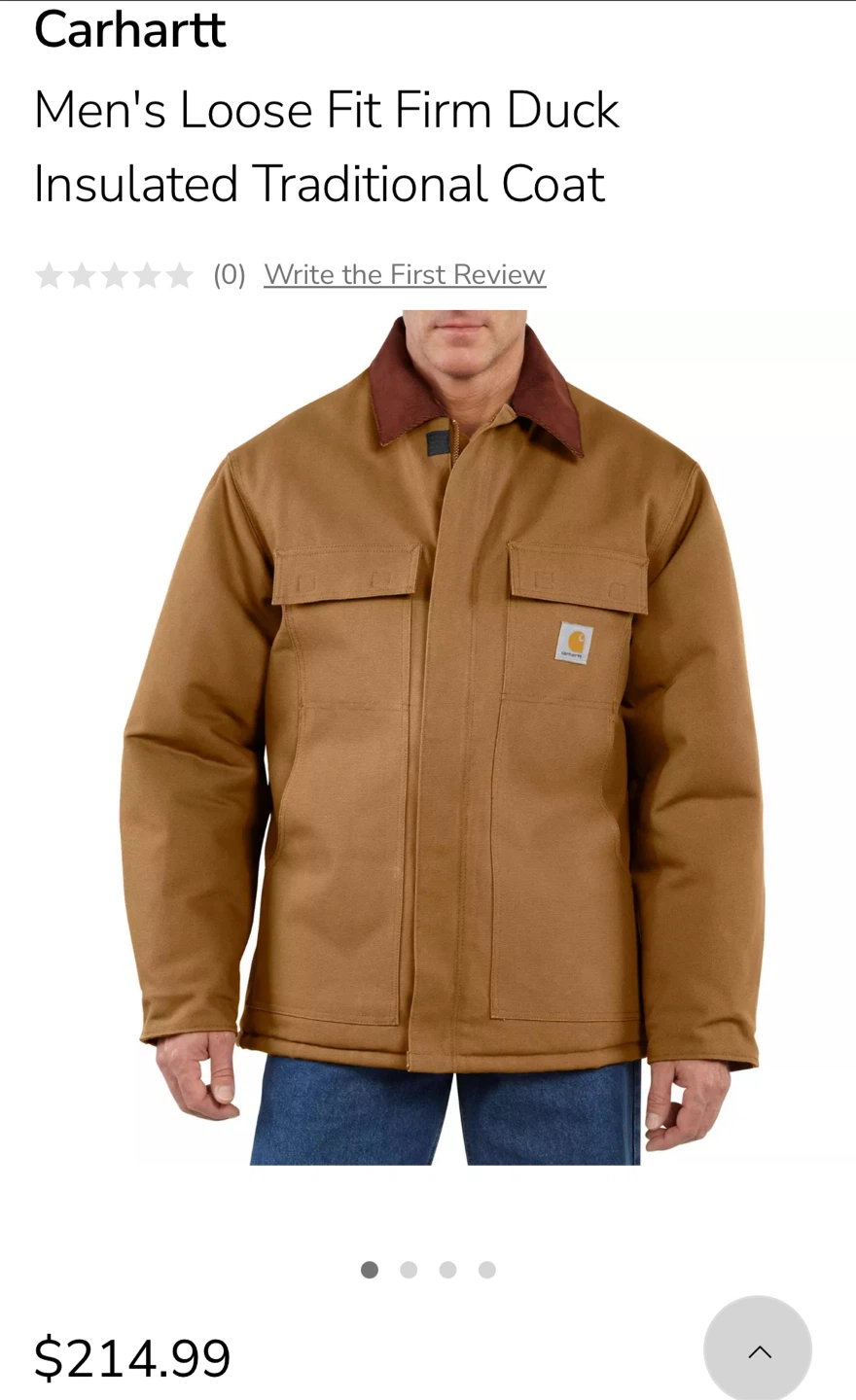 Men’s Carhartt Winter Jacket - photo 5