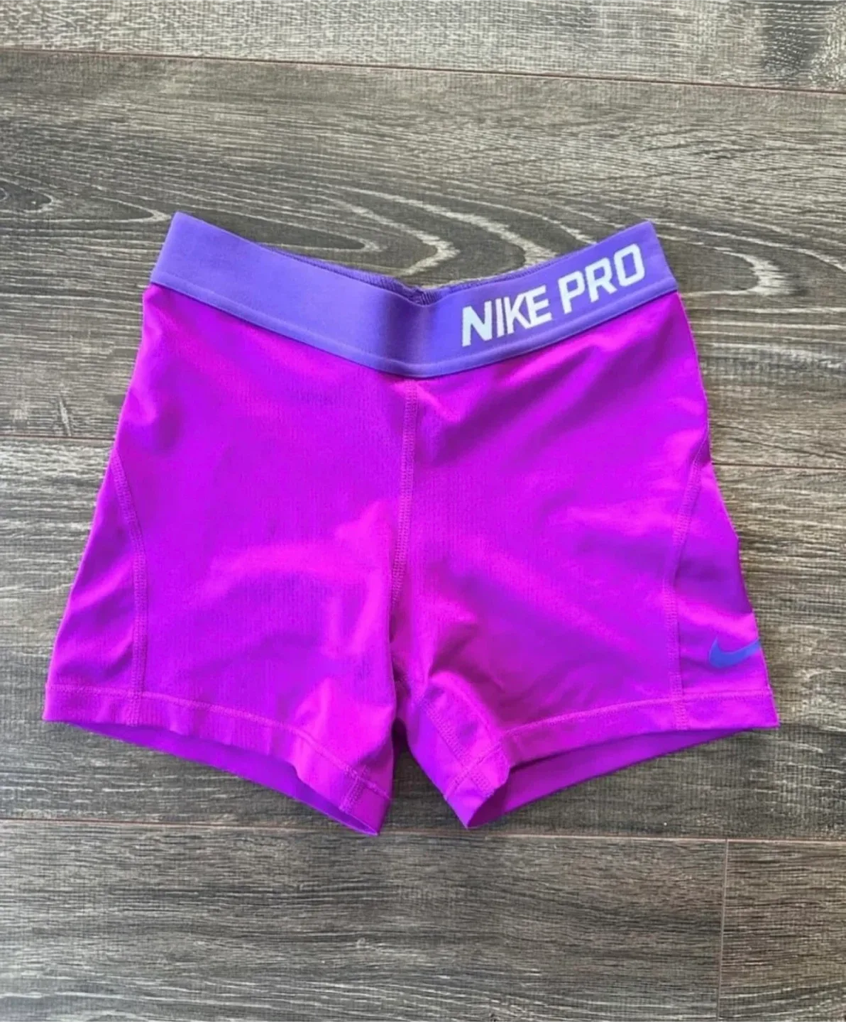 Nike Pro Purple Shorts - Size M