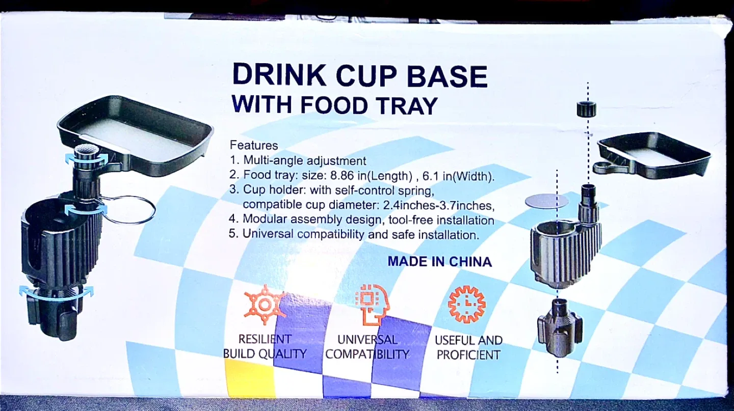 Drink Cup Base with Food Tray 🍿🍔🍼🍦🍮🍕 image indicator(2)