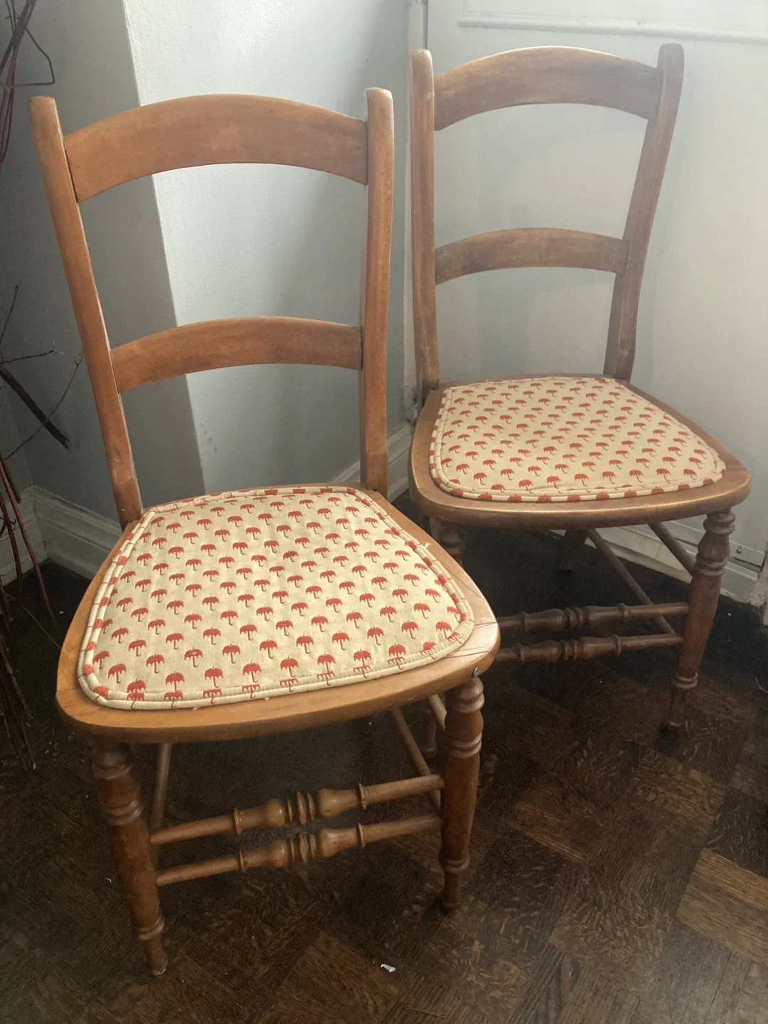 Set of Adorable Wooden Chairs image indicator(3)