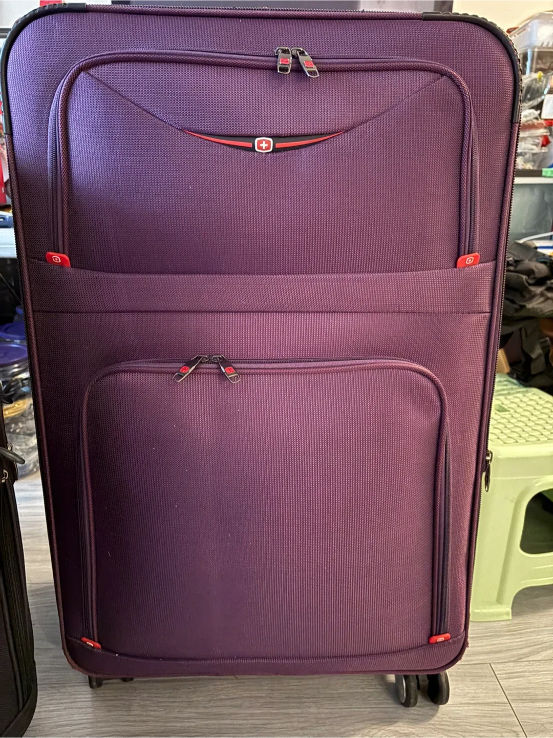 Purple Luggage