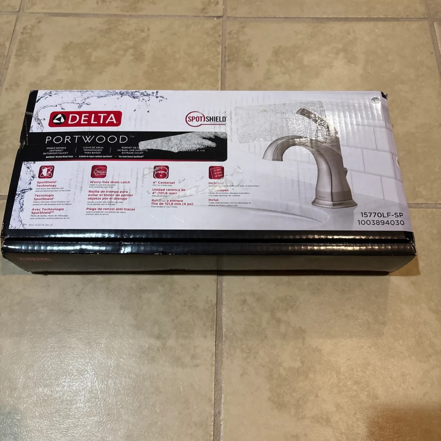 Delta Portwood 15770LF-SP Bathroom Faucet