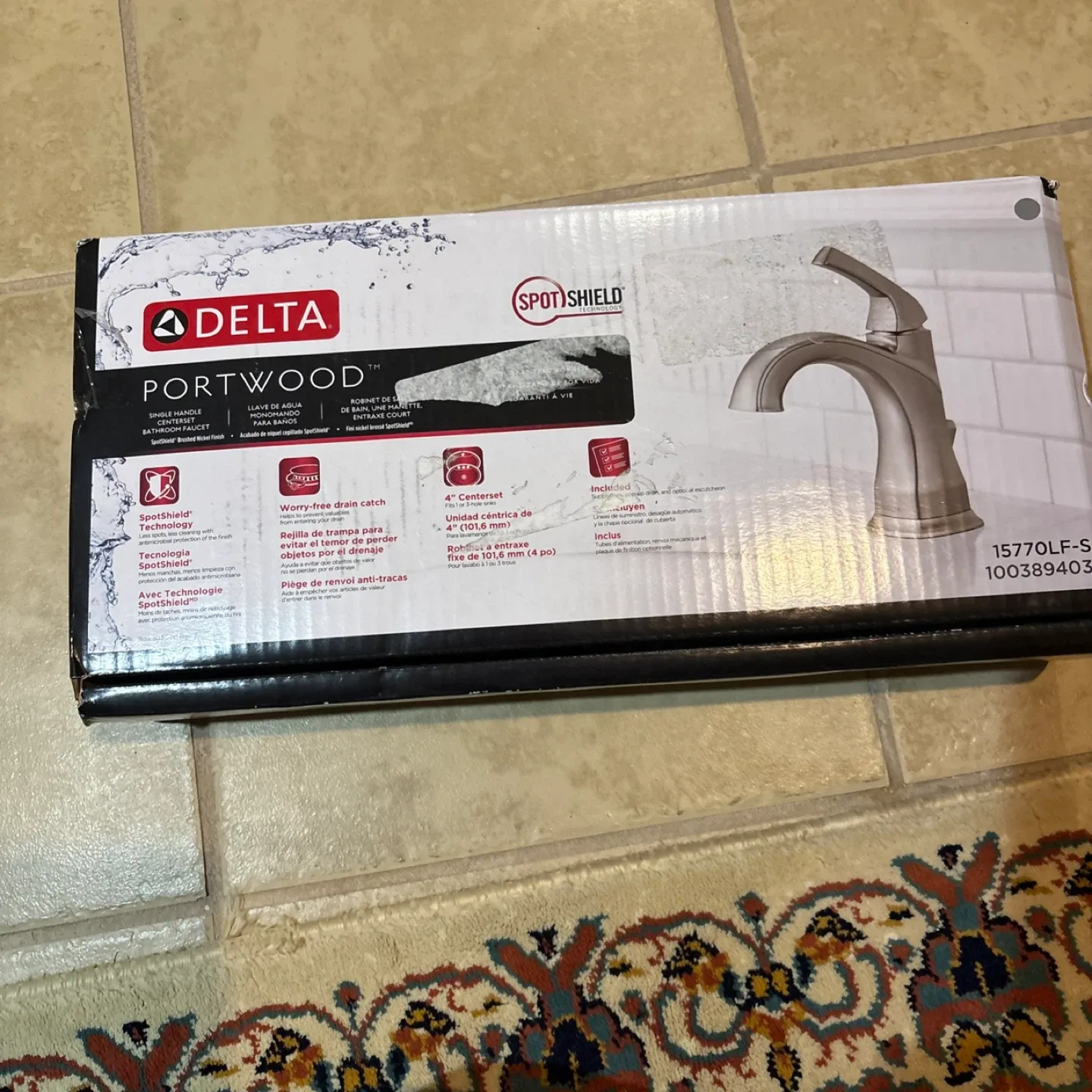 Delta Portwood 15770LF-SP Bathroom Faucet image indicator(6)