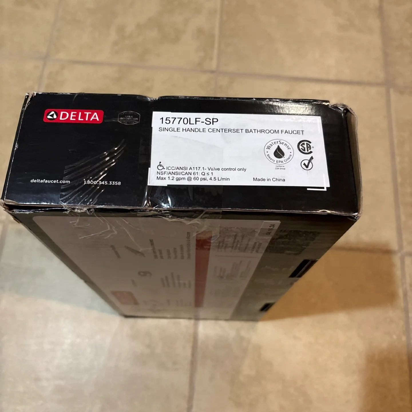 Delta Portwood 15770LF-SP Bathroom Faucet image indicator(8)