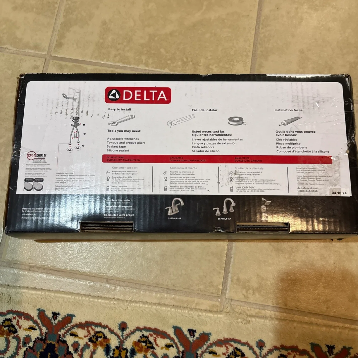 Delta Portwood 15770LF-SP Bathroom Faucet image indicator(7)