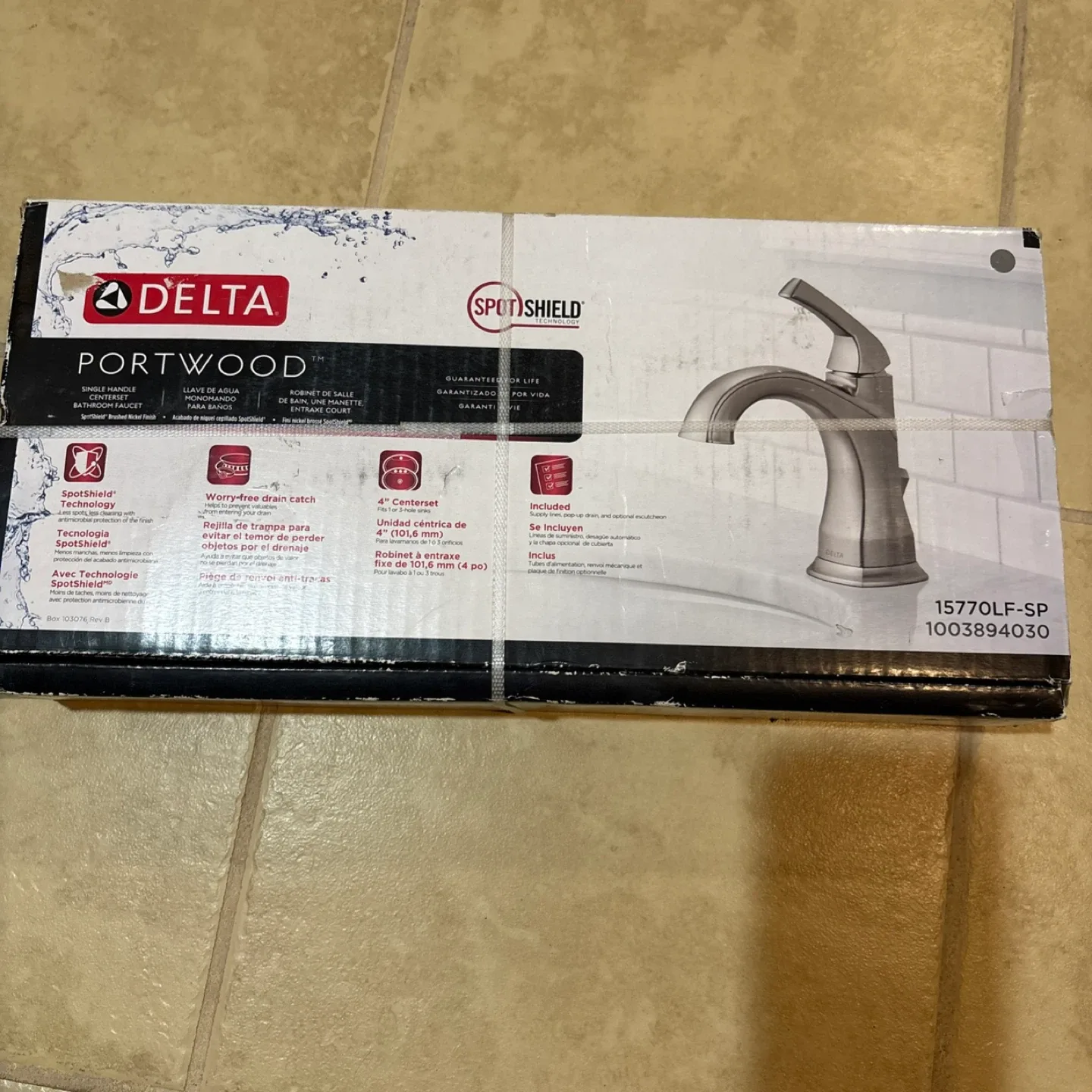 Delta Portwood 15770LF-SP Bathroom Faucet image indicator(10)