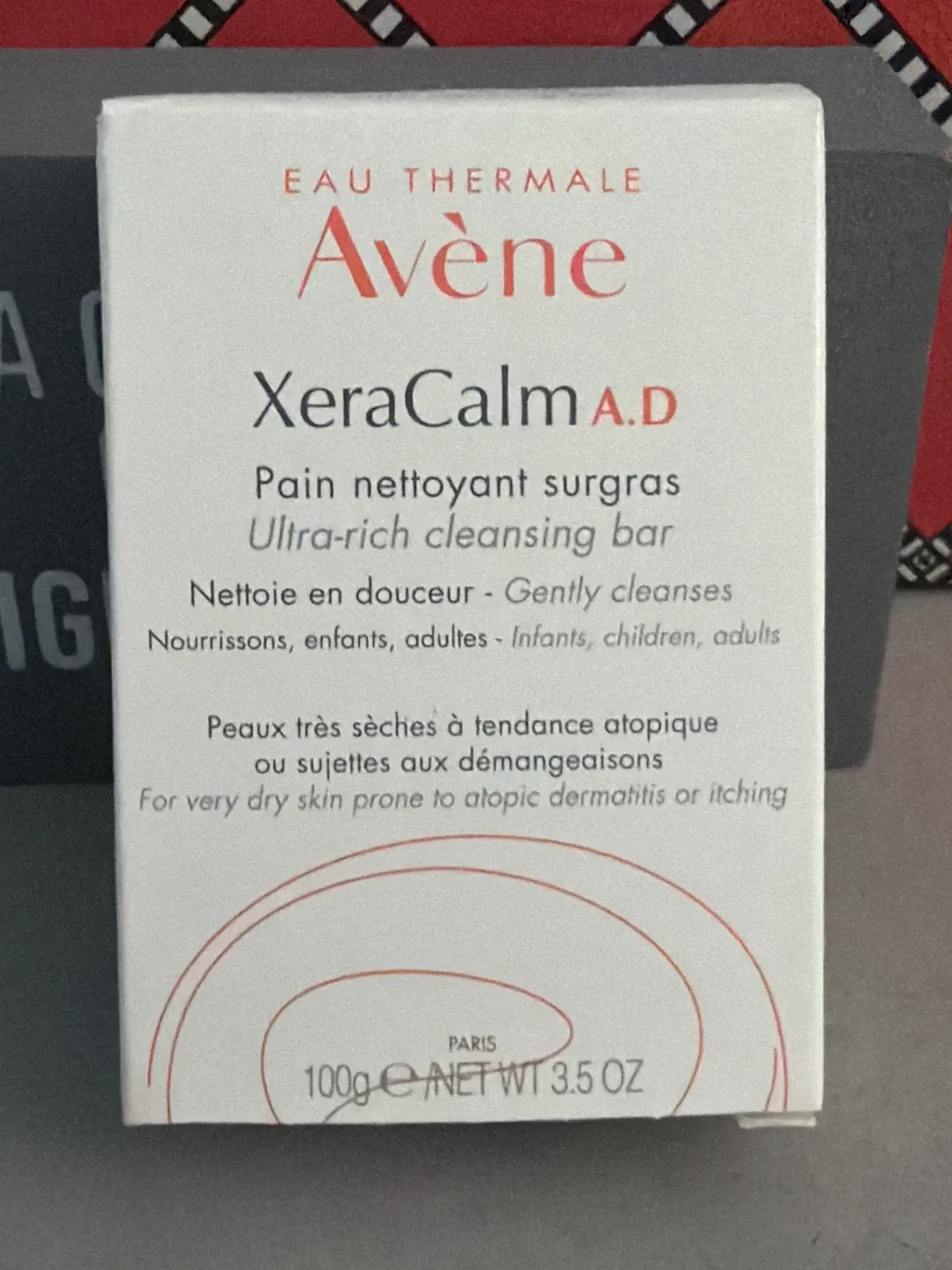 New Avène XeraCalm A.D Ultra-Rich Cleansing Bar #Cleanout
