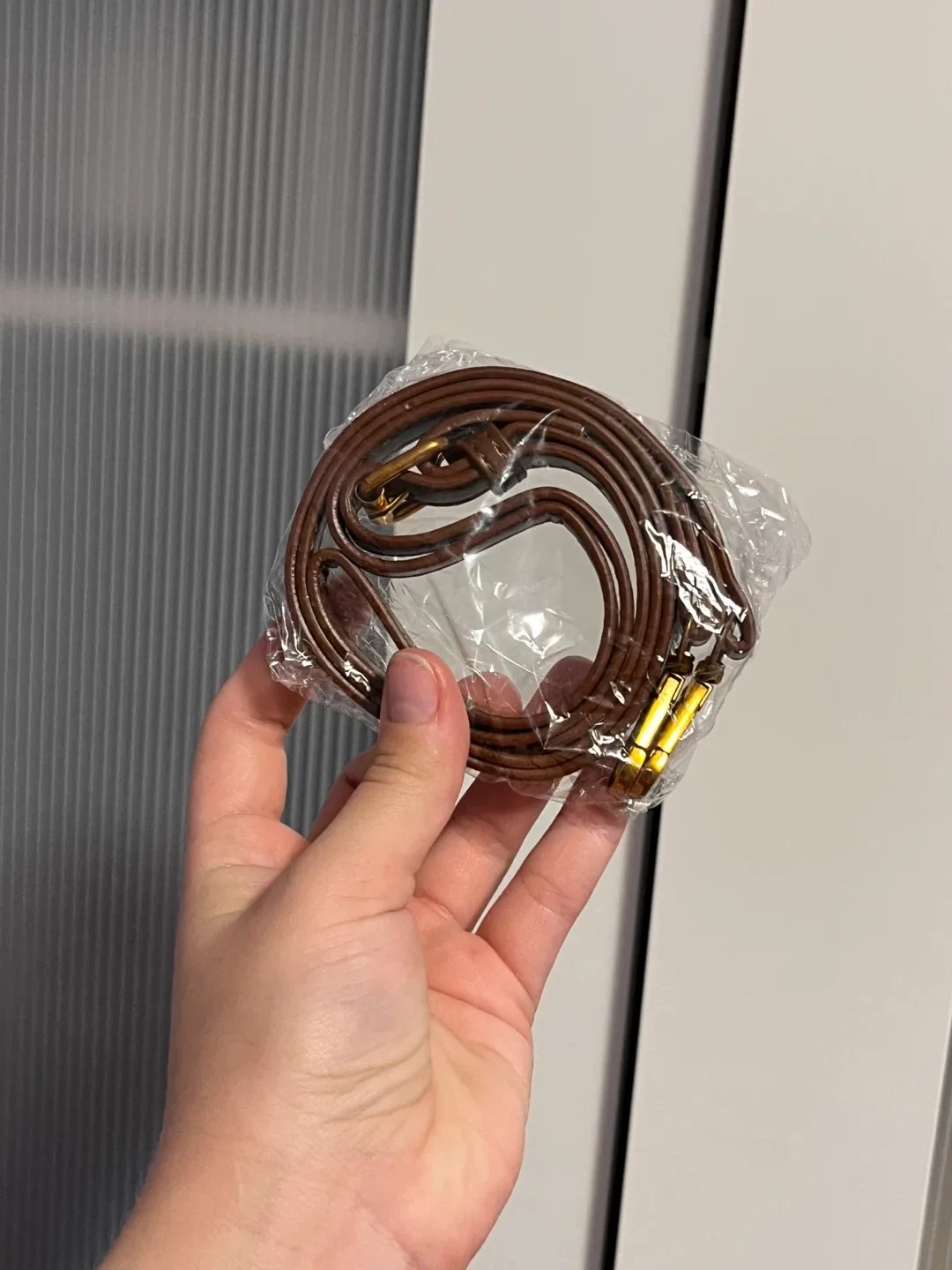 PANTOR Brown Leather Handbag image indicator(4)