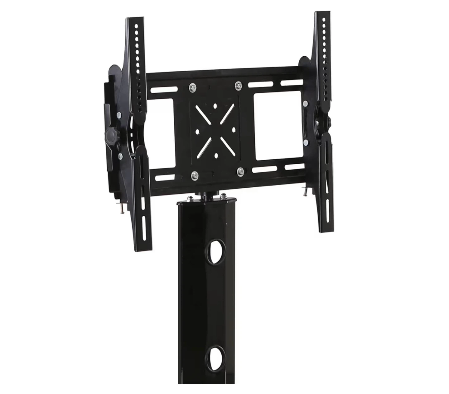 Black Glass TV Stand with Mount - photo 2