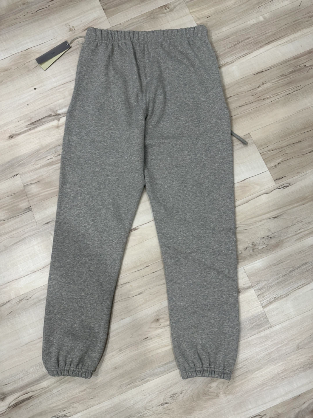 Essentials dark Oat cuffed Sweatpants - Medium - photo 2